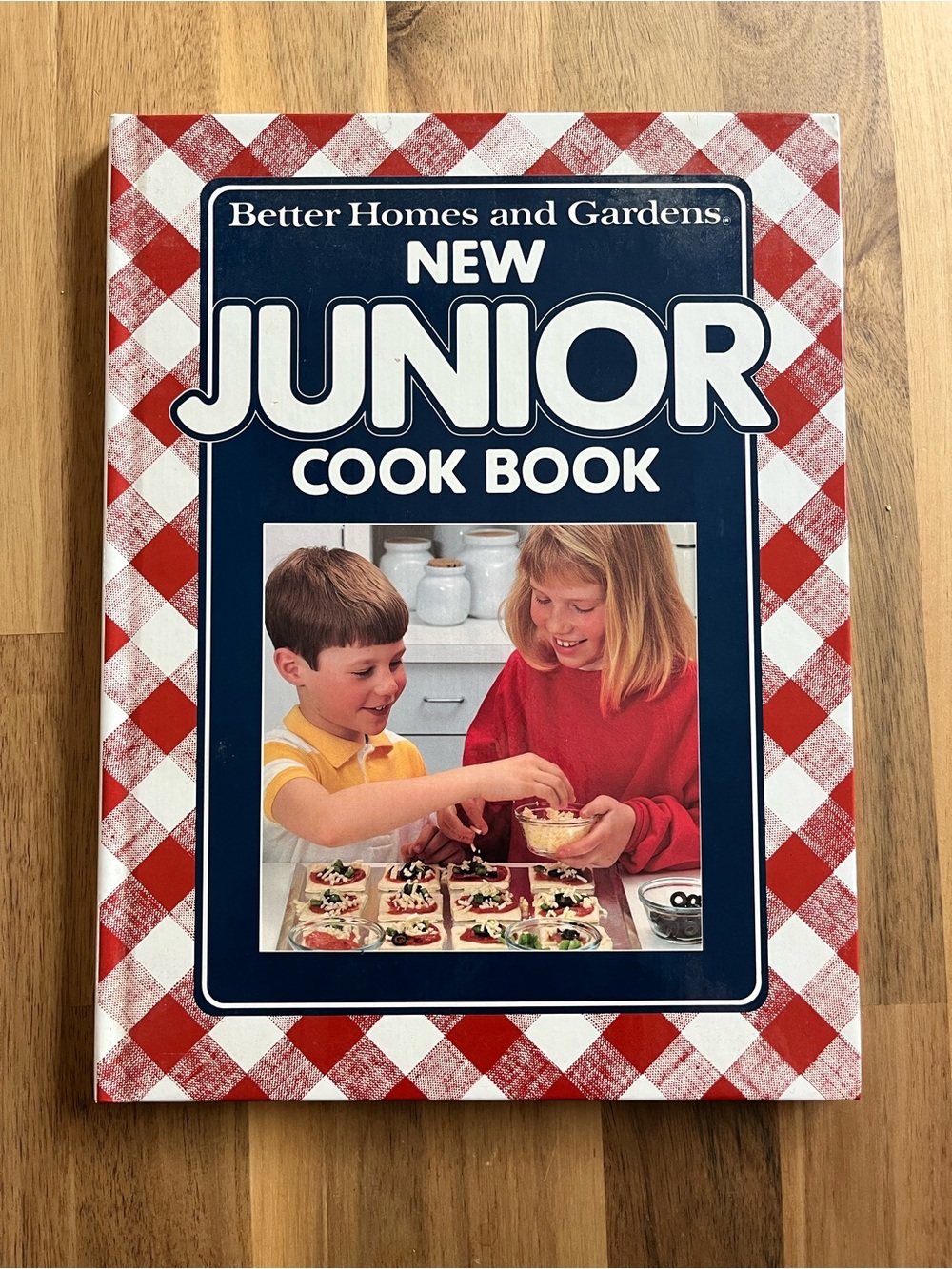 Vintage 1989 Better Homes and Gardens New Junior Cook Book Hardcover